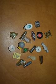 Just a few examples of the Box full of the 1950's- early 60's Penny Machine Toys and Charm