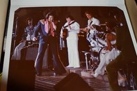 Personal Photograph of Elvis in Concert