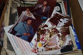 Loads of Elvis Photographs and Memorabilia in the Box