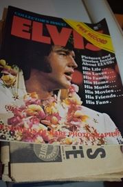Elvis Magazine featuring a bendable record of Elvis Recording
