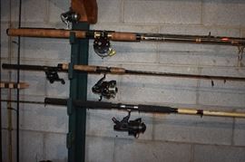 A Fine Collection of very nice Fishing Rod and Reel Combinations
