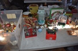 Lots of Very nice Vintage Christmas items in this Estate many new in box and many still with tags. From Village Pieces to Santa to Snowmen to Ornaments, Lights, Snow Globes, Gift Bags and more you find it all and best of all "It's just in time for Next Christmas!!!"