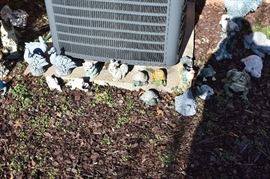 Lots of Yard Ornaments!!!