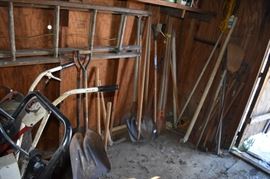 Garden Hand Tools including Shovels, Picks, Sledge and More!