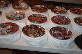Collector Plates, many FireHouse plates plus Michael Jordan Collector Plates
