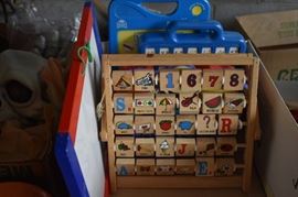 A few of the Vintage Fisher Price Toys at this Sale