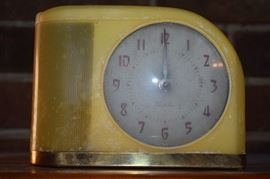 Vintage Westclox Celluloid/Bakelite Electric Alarm Clock
