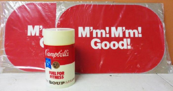 Vintage Campbell Soup Items