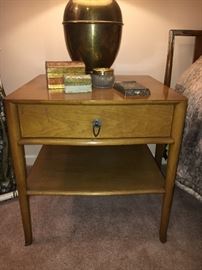 A PAIR of Widdicomb nightstands/side tables!! 
Widdicomb designed by T.H. Robsjohn-Gibbings.
***These will be priced to sell as a pair, but I’ll gladly take names of those interested in just a single, in case they don’t sell as a pair! 