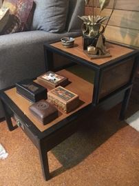End Table with Canes side by Baker New World Furniture