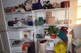 Storage Racks....TONS.... all thru out house.