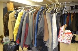 Jos.A Bank Leather Jacket, Burberry Mens outwear Jacket + more 