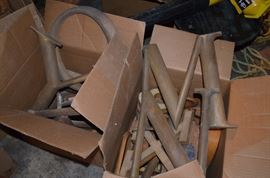 Vintage wood letters 