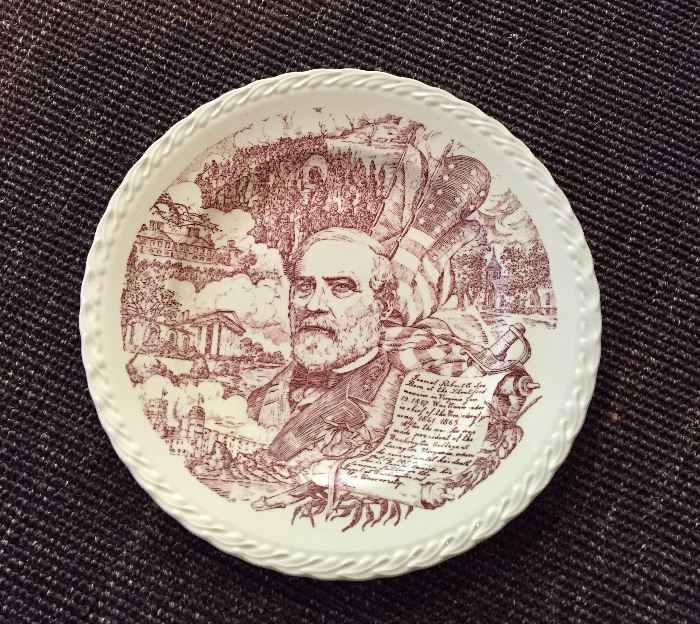 Robert E Lee collectors plate