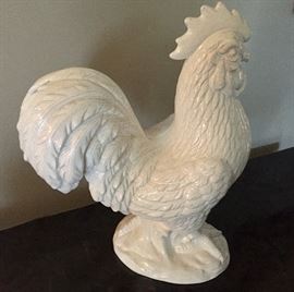 Dept. 56 rooster statue