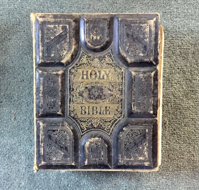 Family bible from 1880