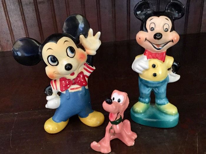 Vintage Disney figures 