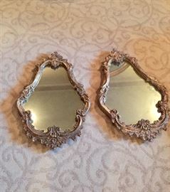 Pair of vintage mirrors 