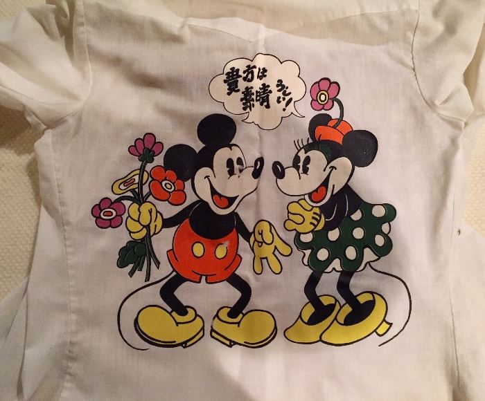 Vintage Mickey and Minnie shirt