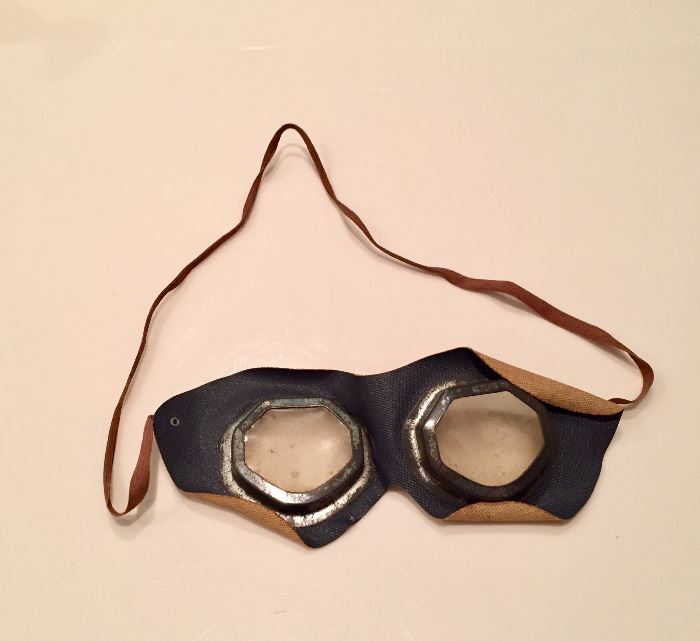 Antique driving goggles 