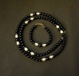 Napier necklace and bracelet set 