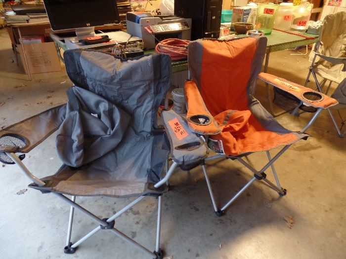 Fold-up Chairs with carry bags