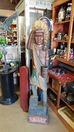 app 6'tall cigar store Indian $2500 this is offsite item if interested in this item call Steve 214- 240÷1435                           
john 214-683-2962
we will schedule you viewing appointment