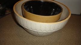 Vintage Stoneware Bowls