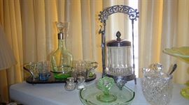Vintage Bar Set, Vintage Condiment