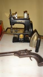 Liberty Cap Gun, Singer Crank machine