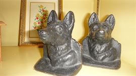 German Shepherd Book Ends
