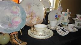 Vintage Plates, vintage Tea Cup Collection