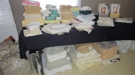 towels, blankets