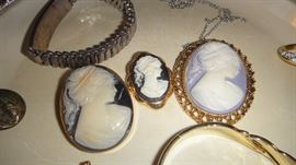 Cameo's, Costume Jewelry