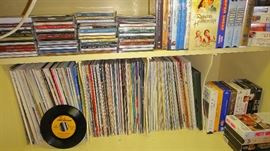 Records, Lots of Vintage Disney
