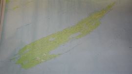 Isle Royale National Park Map, 1960's