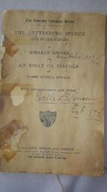 The Gettysburg Address Speech and other Papers By Abraham Lincoln. 1888