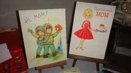 Vintage Cards, (About 10)