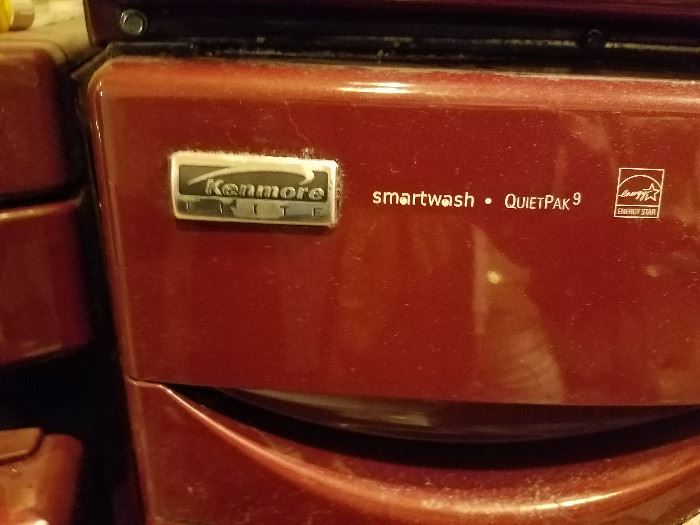Kenmore Elite Smartwash QuietPak 9 washer and dryer system - 2007