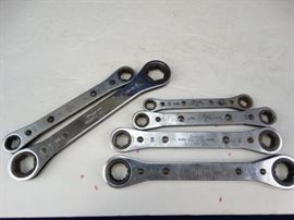 SnapOn Flat Ratchet Box End