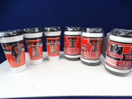 6 Collegiate Insulated Mugs  Texas Tech