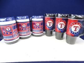 6 Texas Rangers Insulated Mugs
