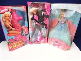 Barbie Sea Princess, Seahorse Whale Dolls