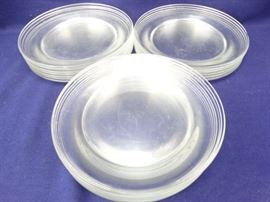 Glass Dessert Plates