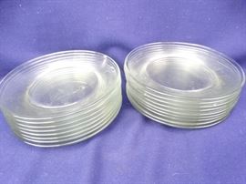 Glass Dessert Plates