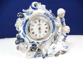 Porcelain China Clock