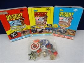 Topps Desert Storm Collectible Cards