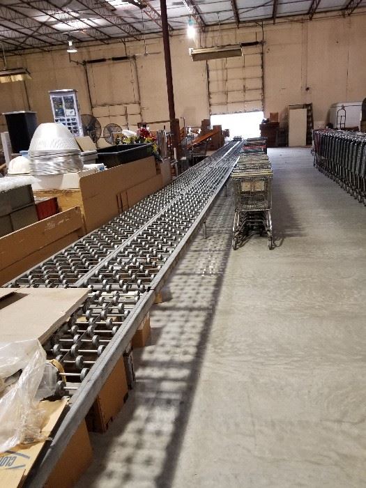 large industrial conveyor belt, very nice and clean!