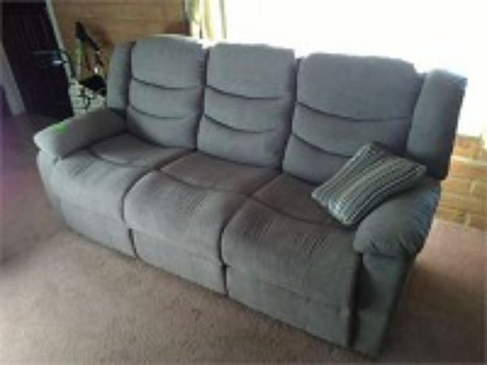 NEW Double Recliner Couch