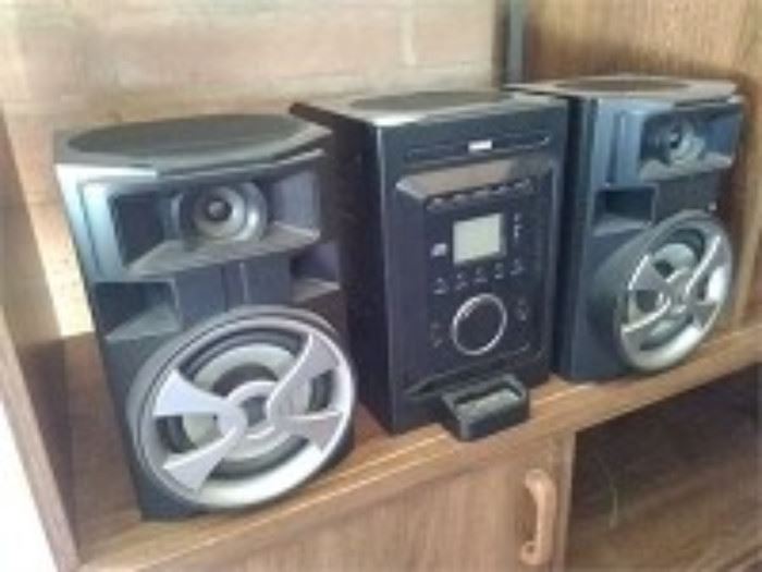 RCA CD Audio System with IPod Dock